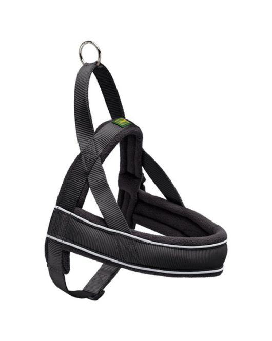 HUNTER HARNAS NORWEGER RACING NYLON 2,5X75 CM ZWART ZWART