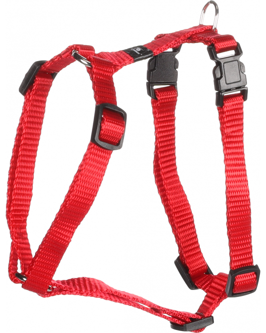 HOND HARNAS H-VORM ZIGGI ROOD XS 25-40CM 30-45CM 10MM HOND HARNAS H-VORM ZIGGI ROOD XS 25-40CM 30-45CM 10MM