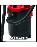 TC-VC 1820 - NAT-/DROOGZUIGER - 20 L