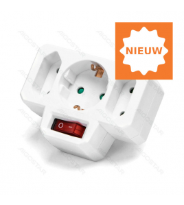 STEKKER WCD+RA+2X EURO+SCH.MAX 3500