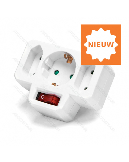 STEKKER WCD+RA+2X EURO+SCH.MAX 3500