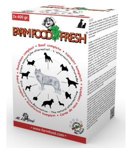 FARM FOOD FRESH RUNDVLEES COMPLEET 2 X 400 GR.