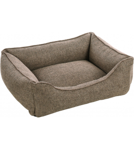 MAND GINI RECHTHOEKIG TAUPE 65X50X20CM