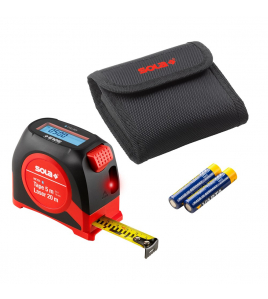 ROLBANDMAAT 2 MTR DIGITAAL METEC + LASER AFSTANDSMETER