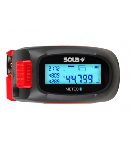 ROLBANDMAAT 2 MTR DIGITAAL METEC + LASER AFSTANDSMETER