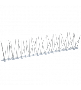 DUIVENPINNEN KUNSTSTOF/RVS304 50 CM (50 PINNEN)