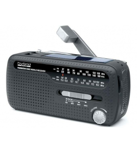 WERELDONTVANGER MET LAMP EN ALARM (NOODRADIO)