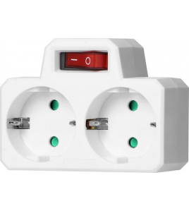 STEKKER 2 X WCD+RA+SCH.MAX 3500W WT