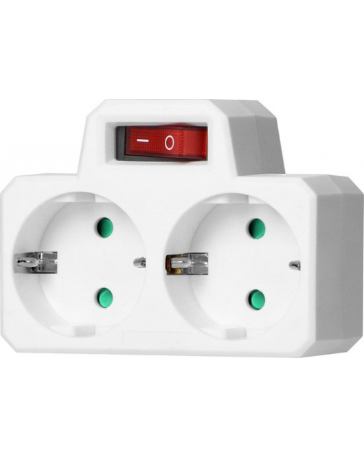 STEKKER 2 X WCD+RA+SCH.MAX 3500W WT