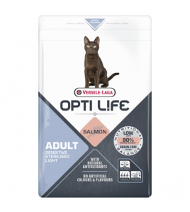 OPTI LIFE SENSITIVE STERILISED/LIGHT 2,5 KG
