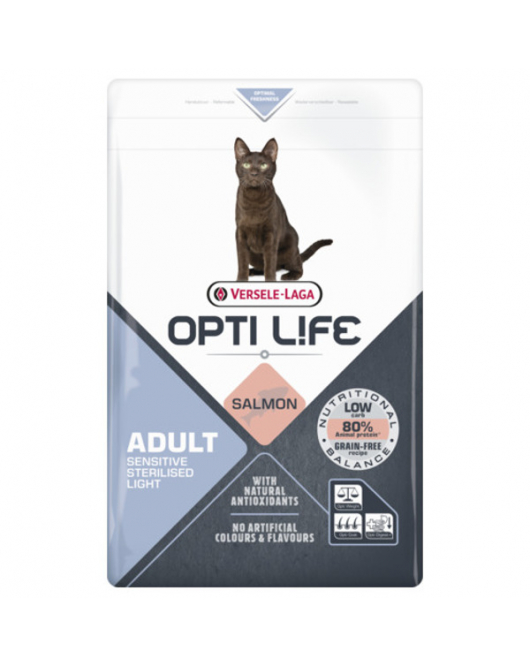 OPTI LIFE SENSITIVE STERILISED/LIGHT 2,5 KG OPTI LIFE SENSITIVE STERILISED/LIGHT 2,5 KG