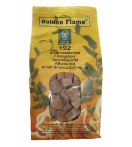 AANMAAKBLOKJES FSC BRUIN GEBROKEN, PER 192 STUKS