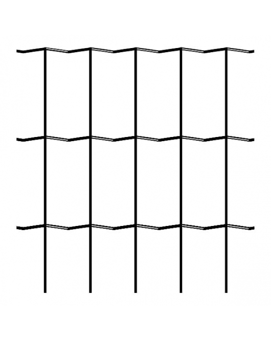 PLASTIROL ZWART RAL9005 80 CM 25 M