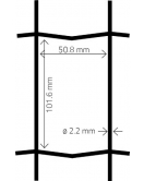 PLASTIROL ZWART RAL9005 80 CM 25 M