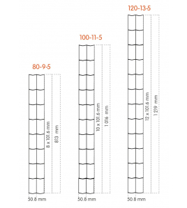 PLASTIROL ZWART RAL9005 80 CM 25 M