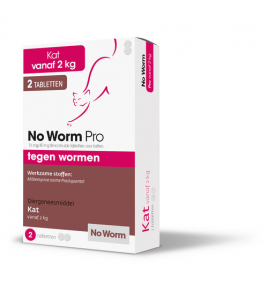 NO WORM PRO KAT 2 TAB VANAF 2 KG