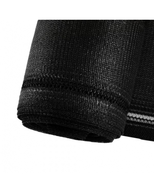 SCHERMGAAS 80% 1,5MTR, 50 METER ZWART