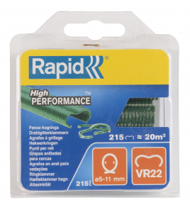 RAPID NIETEN VR22 GROEN GECOAT 215 STUKS