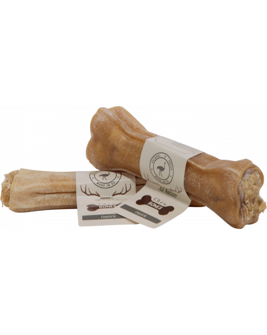 HAB ALL NATURE KAUWBOT MET STRUISVOGEL-210G 22CM