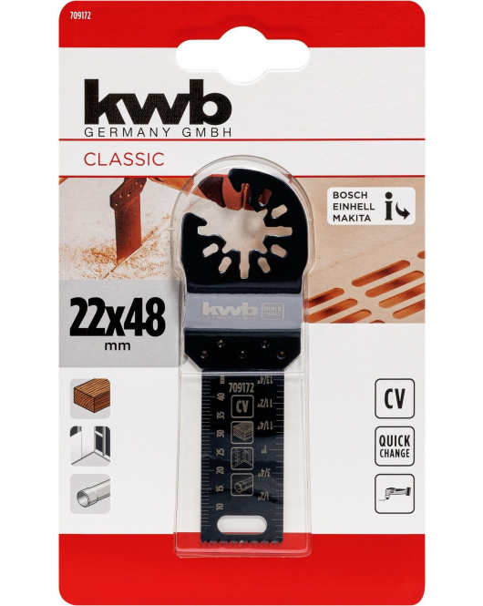 CV INVALZAAGBLAD HOUT 22MM