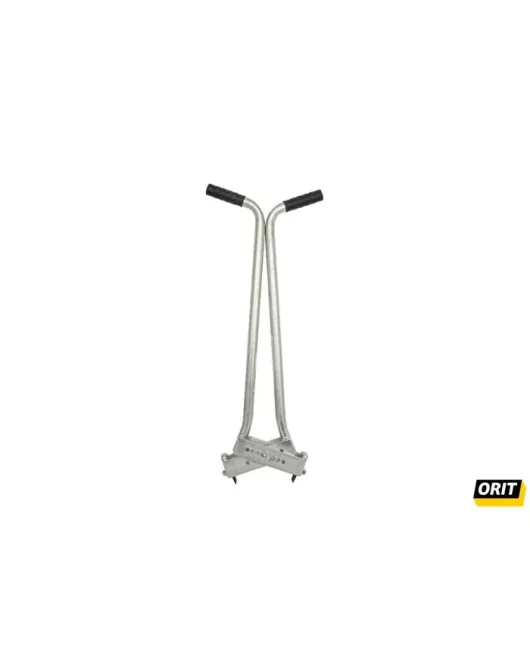 ORIT STEENTREKKER - KLINKERTREKKER - 20-30 CM - GEGALVANISEERD - RUBBEREN HANDVATTEN