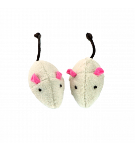 JV HOUSE OF COLORS CAT TOYS KATTENSPEELTJE MUIS MEERKLEURIG-4X6X4 (48PCS/BOX)