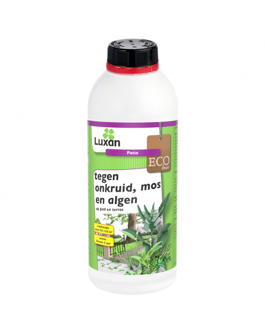 LUXAN ECO KEUZE PATIO 1 LTR GLYFOSAATVRIJ CONCENTRAAT LUXAN ECO KEUZE PATIO 1 LTR GLYFOSAATVRIJ CONCENTRAAT