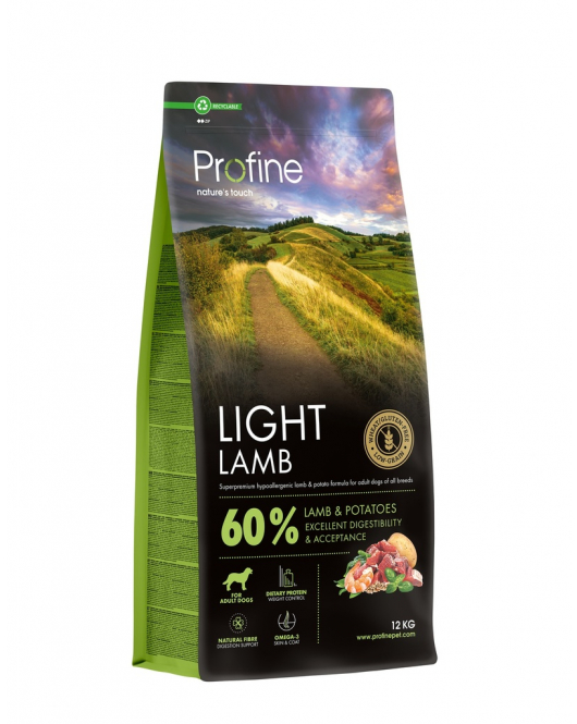 PROFINE ADULT LIGHT LAMB 12 KG.