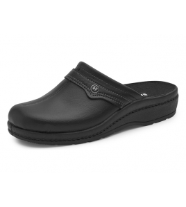 B853 HERENPANTOFFEL ZWART 