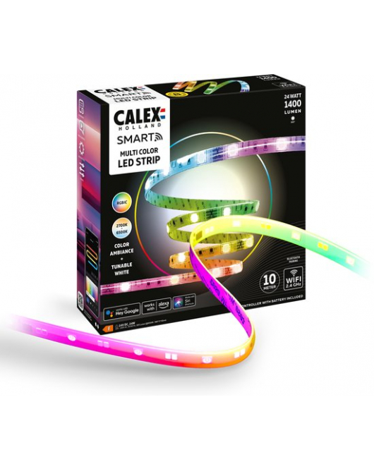 CALEX SMART LED RGBCCT STRIPLIGHT 24W 10MTR.INCLUDING DRIVER CALEX SMART LED RGBCCT STRIPLIGHT 24W 10MTR.INCLUDING DRIVER
