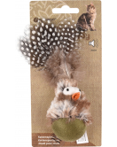 PS NATURA DELIGHT WOBBLER+GELUID VOGEL MIX 11CM