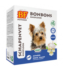 BIOFOOD SCHAPENVET MINI KNOFLOOK 80 ST