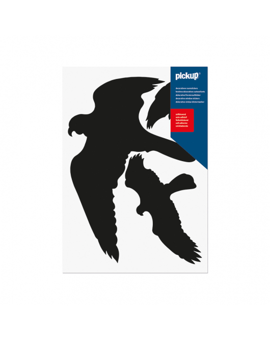 VOGELS ZWART A4 - 3 STUKS