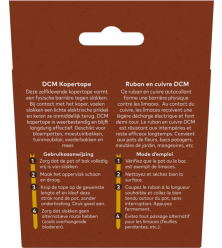 DCM ANTI-SLAK KOPERTAPE 4 M