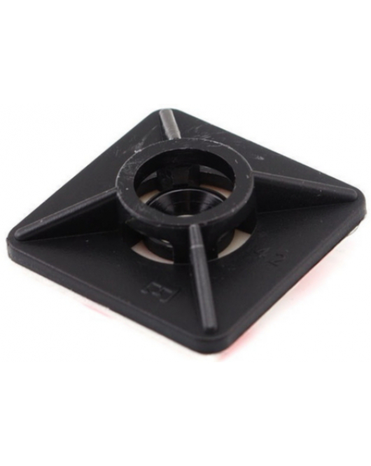 RIPC-100PC-SB2B STICKY CLIP BLK Ø4.8MM