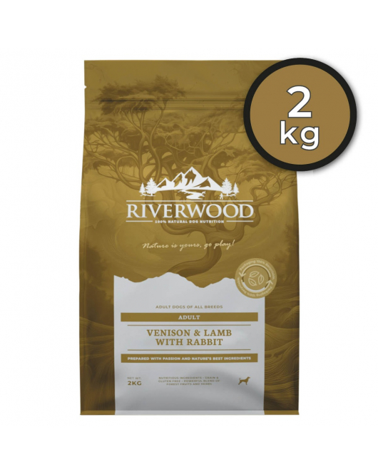 RIVERWOOD ADULT VENISON & LAMB WITH RABBIT (2 KG.)