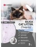 KATTENBAKVULLING SILICA FIJN KLONTEREND 5L