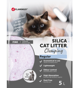KATTENBAKVULLING SILICA FIJN KLONTEREND 5L KATTENBAKVULLING SILICA FIJN KLONTEREND 5L