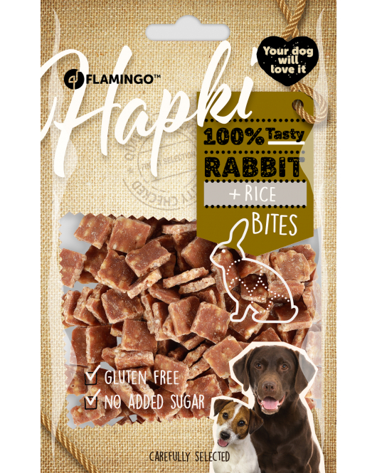 HAPKI KONIJN- & RIJSTHAPJES 85GR