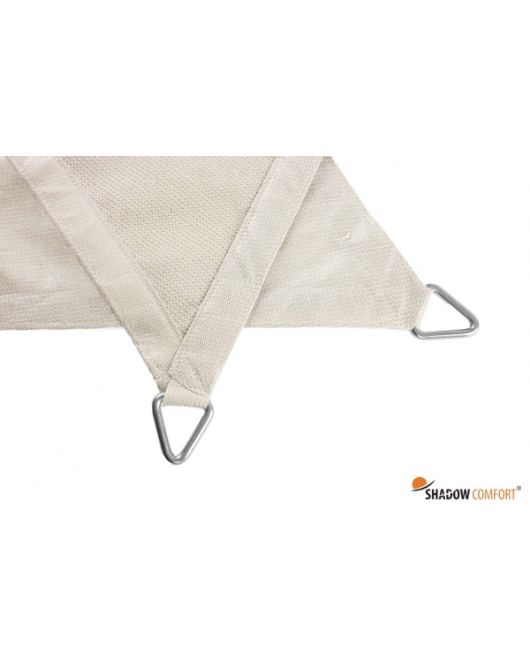 SCHADUWDOEK VIERKANT 4,00X4,00 METER SAND WATERDICHT HDPE