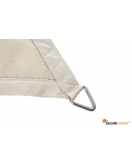 SCHADUWDOEK VIERKANT 4,00X4,00 METER SAND WATERDICHT HDPE