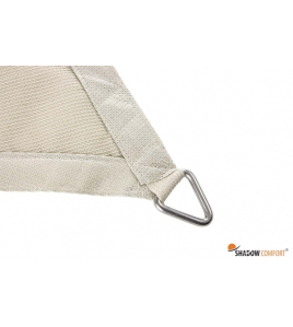 SCHADUWDOEK VIERKANT 4,00X4,00 METER SAND WATERDICHT HDPE
