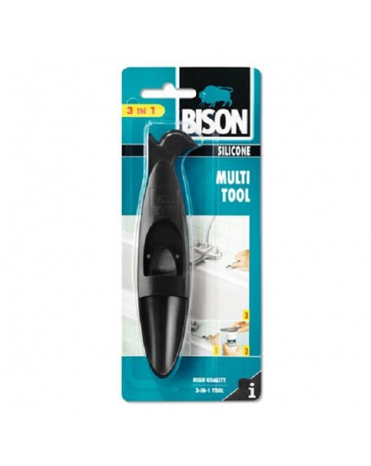 BISON SILICONE MULTI TOOL 1 ST. GEREEDSCHAP KAART