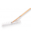 HOOIHARK OFFNER ALUMINIUM 11 TANDS, MET ATLAS STEEL 160 CM