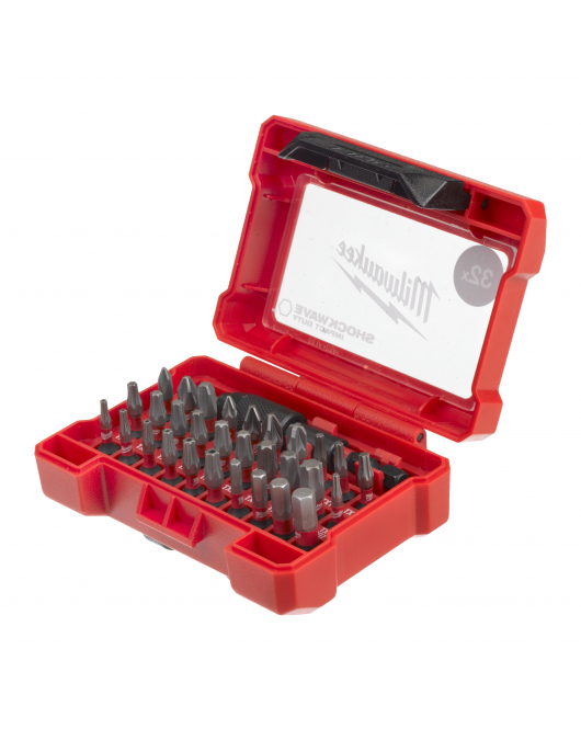 SCHROEFBIT SET SHOCKWAVE 32-DELIG