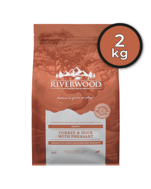 RIVERWOOD PUPPY TURKEY & DUCK - 2 KG