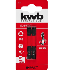 2 BIT TORSION 50 MM T40 S2