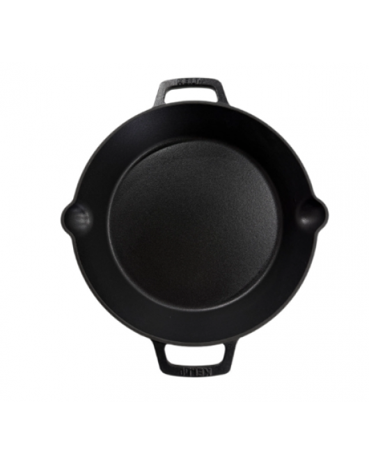 SKILLET WITH 2 GRIPS | Ø 30CM | ENAMEL