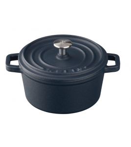 DUTCH OVEN | 14CM | 0,5 LITER | BLUE ENAMEL