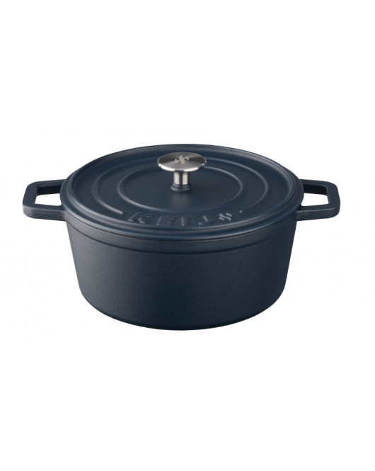 DUTCH OVEN | 24 CM | 3,5 LITER | BLUE ENAMEL